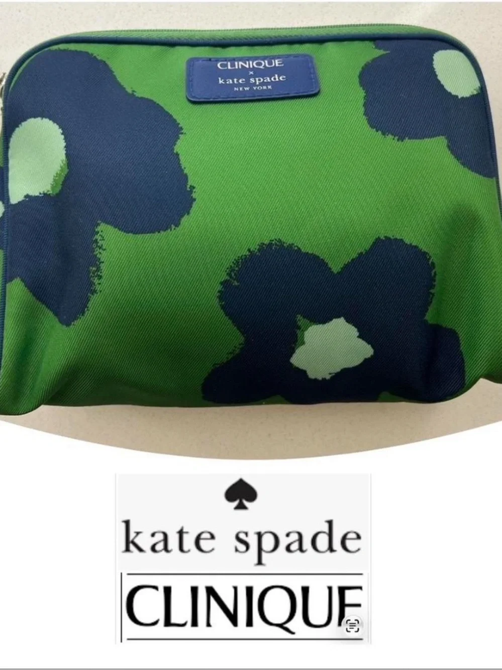 NEW Clinique x Kate Spade makeup bag